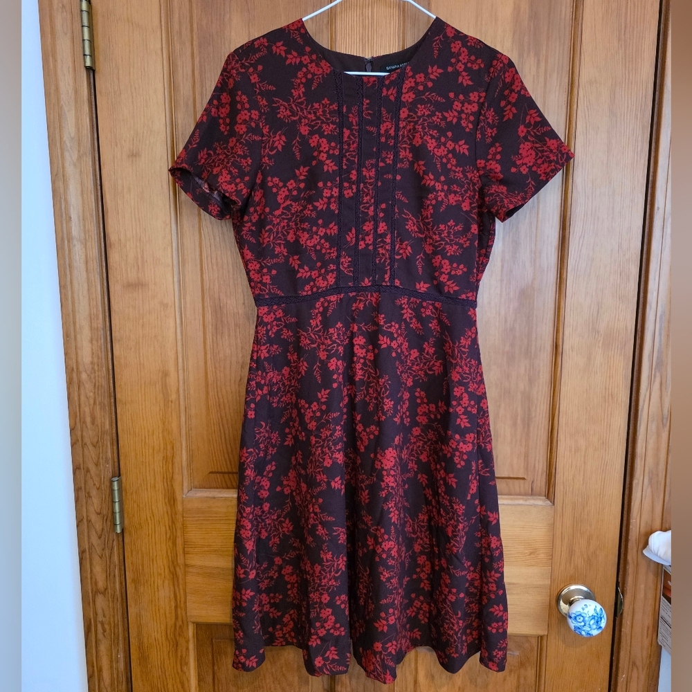 Banana Republic Floral Dress Size 4